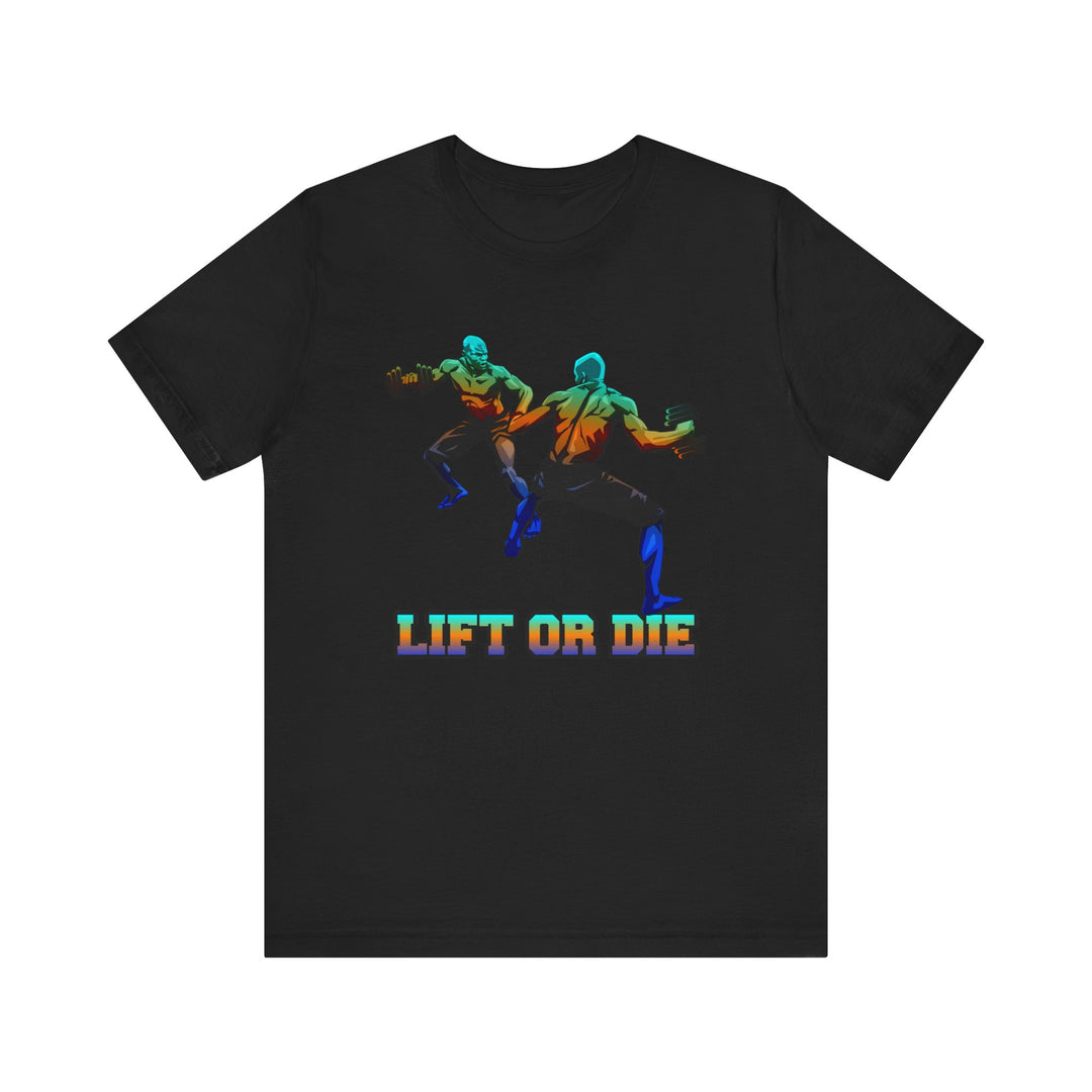 CG BLUE ORANGE AQUA  MAN VS MAN /LIFT OR DIE