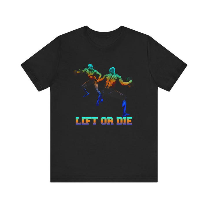 CG BLUE ORANGE AQUA  MAN VS MAN /LIFT OR DIE
