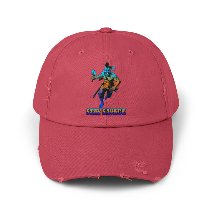 MAC BRAVE BLUE ORANGE AQUA /STAY SAVAGE CAP