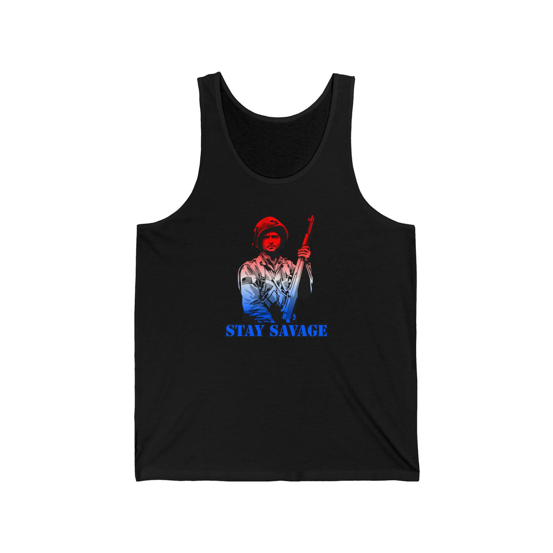 CG OLD SCHOOL SOLDIER RED WHITE BLUE FADE /STAY SAVAGE