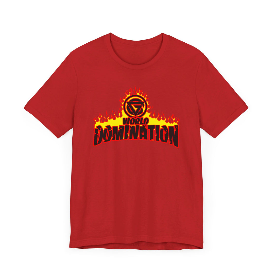 CG RED BLACK YELLOW WORLD DOMINATION