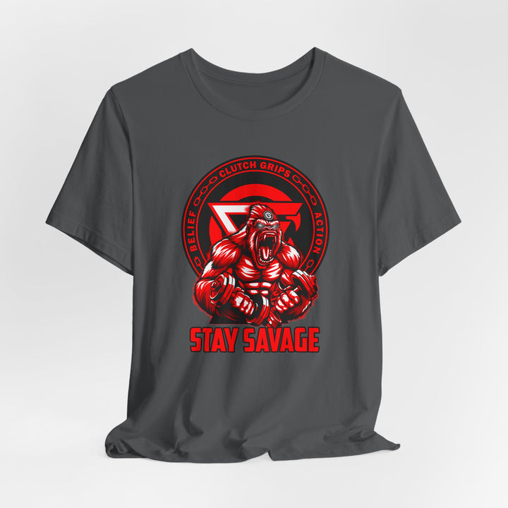 CG ALPHA RED WHITE /STAY SAVAGE