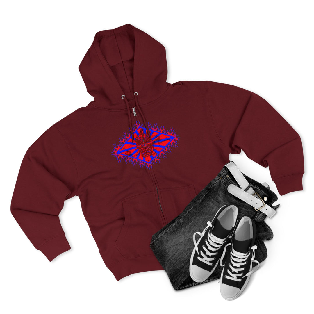 CG LIFT KICK RED BLUE/LIFT OR DIE ZIP UP