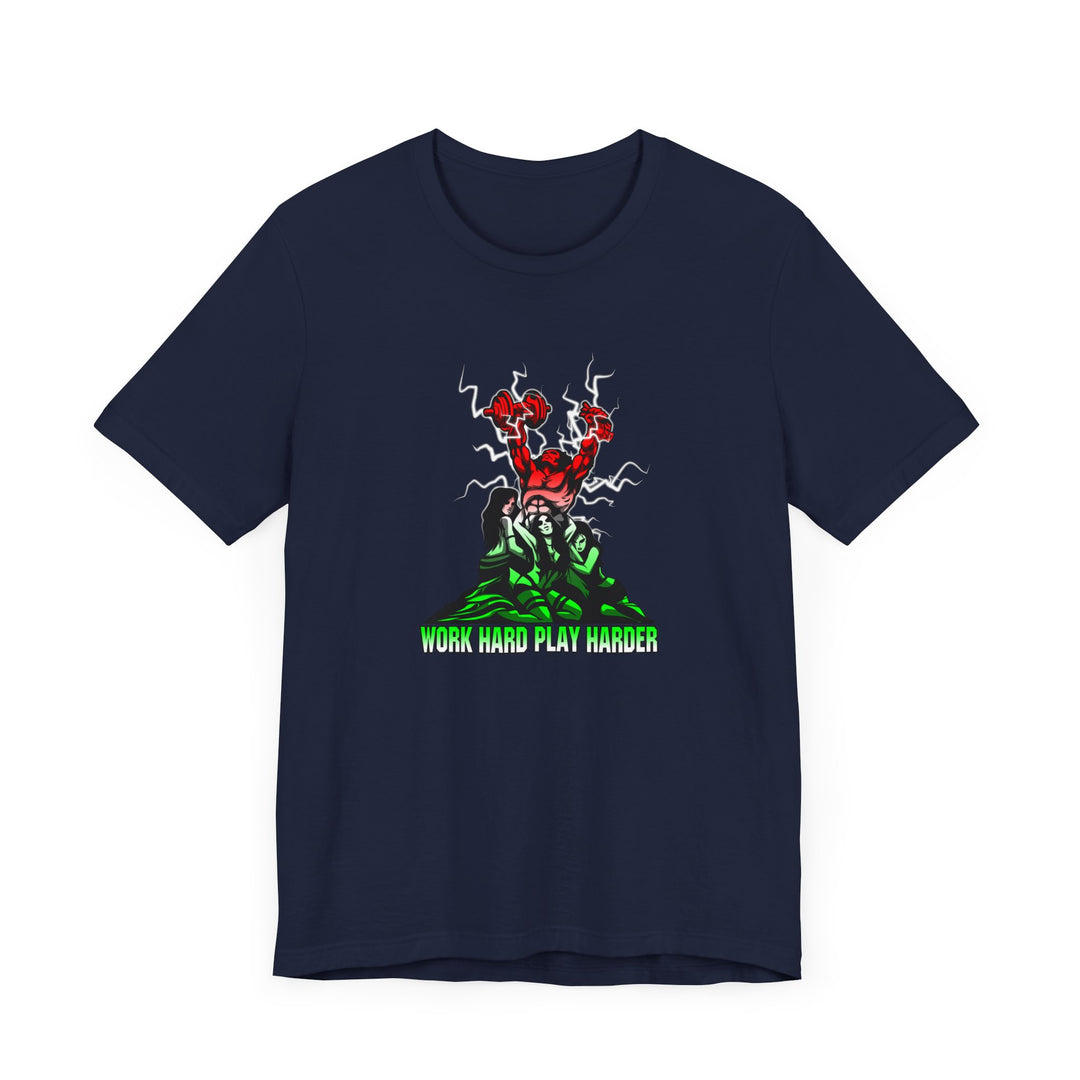 CG CONFIDENCE RED WHITE GREEN FADE /WORK HARD PLAY HARDER