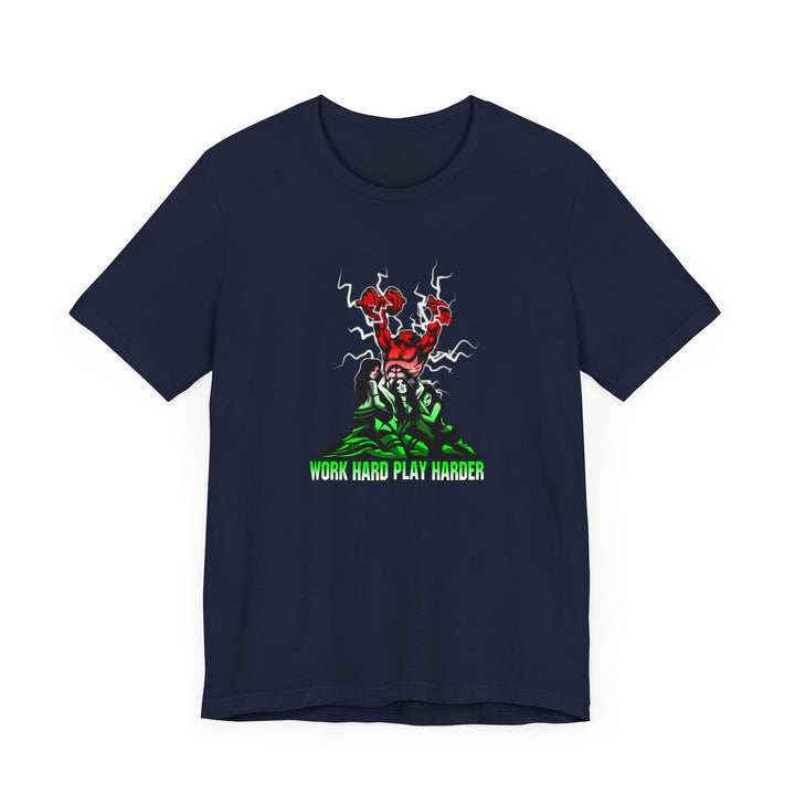 CG CONFIDENCE RED WHITE GREEN FADE /WORK HARD PLAY HARDER