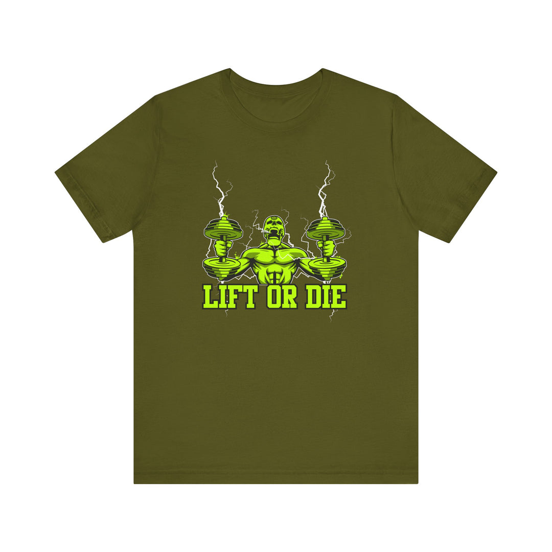 RIDE THE LIGHTNING CRAZY GREEN /LIFT OR DIE