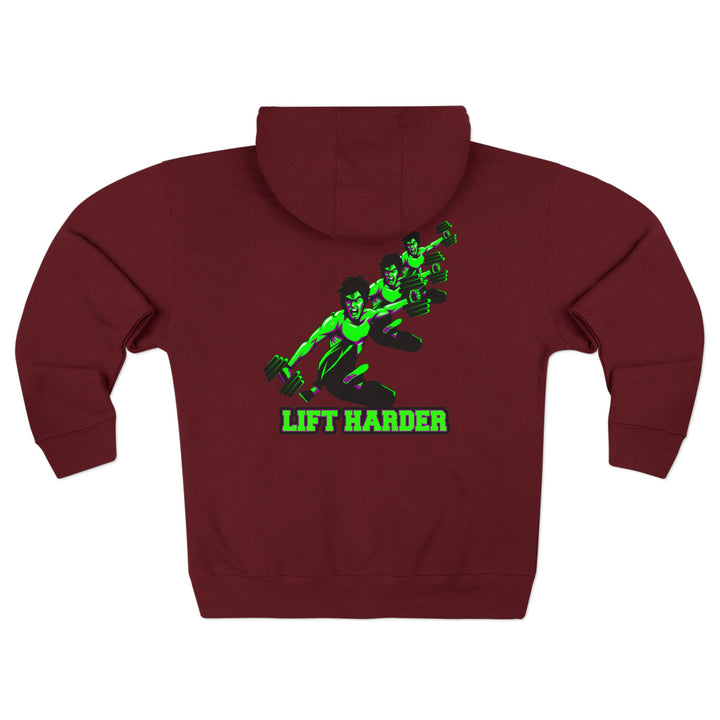 CG LIFT KICK PURPLE GREEN /LIFT HARDER ZIP UP