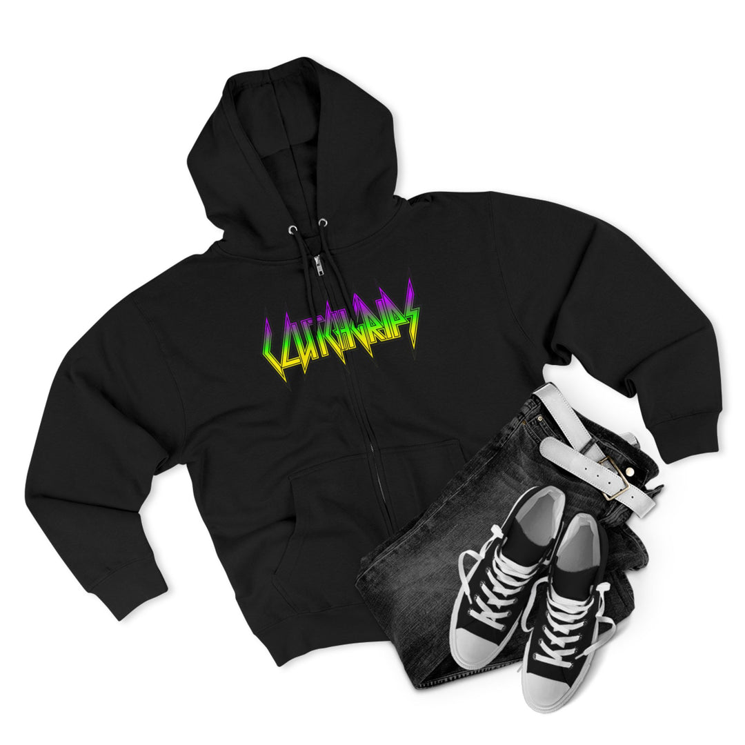 CG LIGHTNING KING YELLOW GREEN PURPLE /STAY SAVAGE ZIP UP