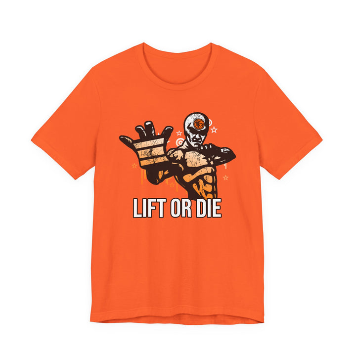 GRIP MASTER MAC ORANGE WHITE  FADE /LIFT OR DIE