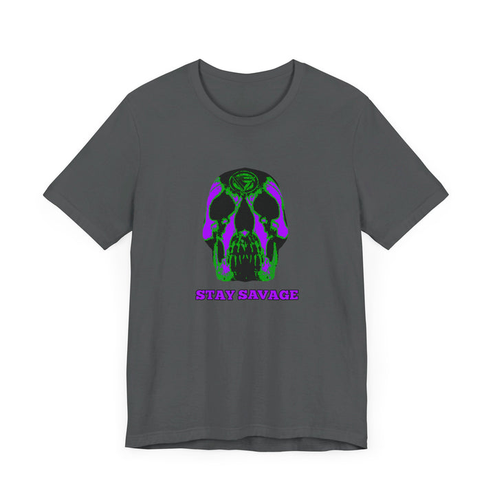 SKULLATOR PURPLE GREEN  /STAY SAVAGE
