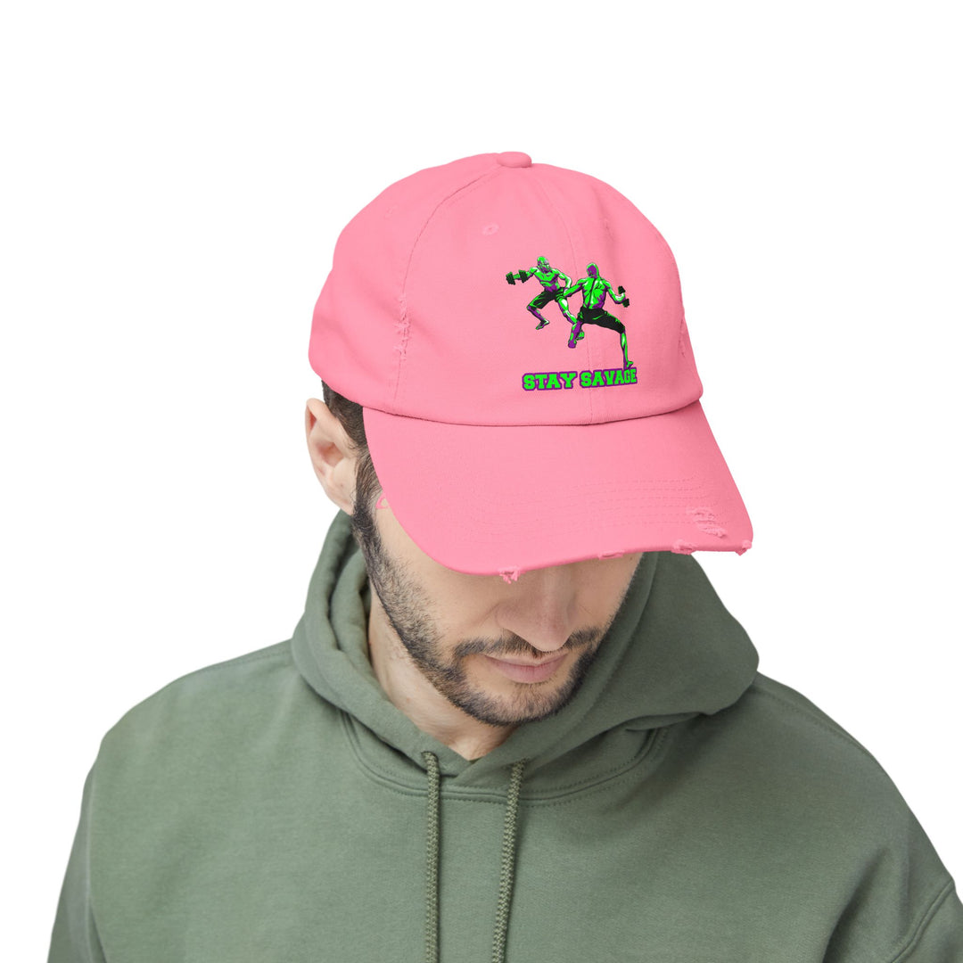 CG STAND OFF PURPLE GREEN /STAY SAVAGE CAP