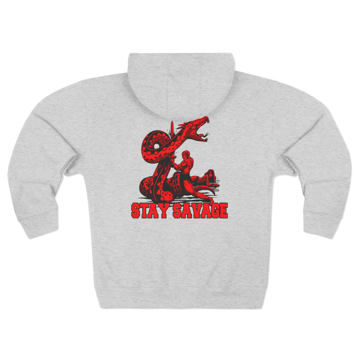 CG SERPENT SLAYER RED /STAY SAVAGE ZIP UP