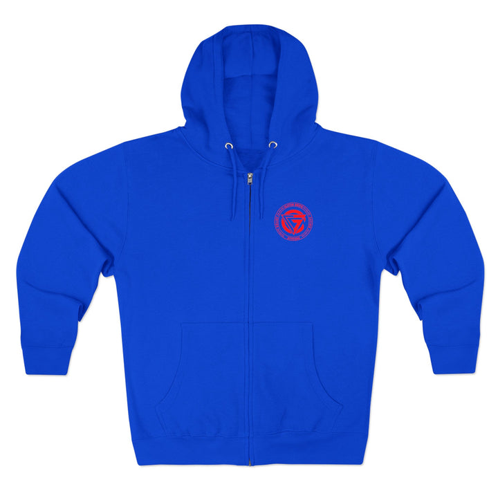 CG OUTLAW RED BLACK /THE QUIK & THE DEAD ZIP UP