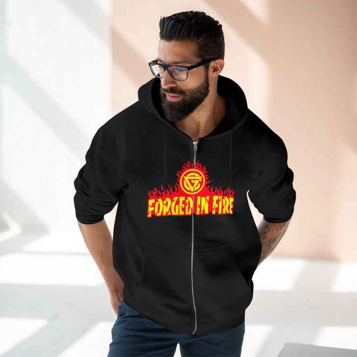 CG SKULLATOR RED GOLD /CLUTCH GRIPS ZIP UP