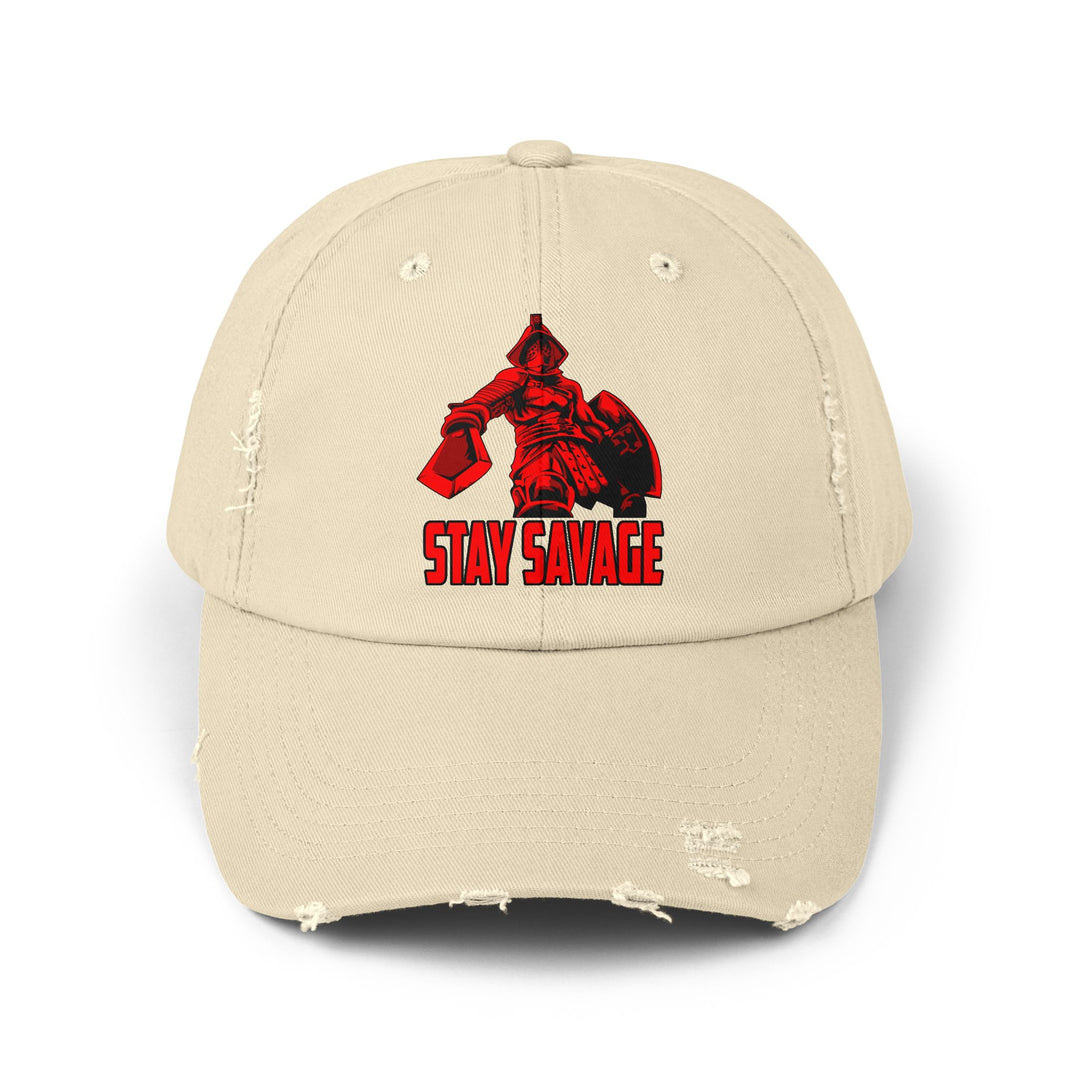 MAC THE EXECUTIONER RED/STAY SAVAGE CAP