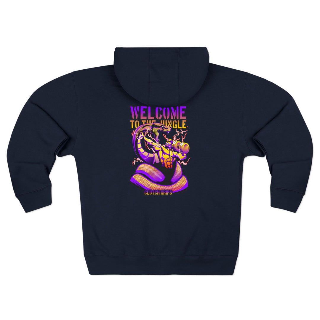 MAC VS SNAKE PURPLE GOLD /WELCOME TO THE JUNGLE ZIP UP