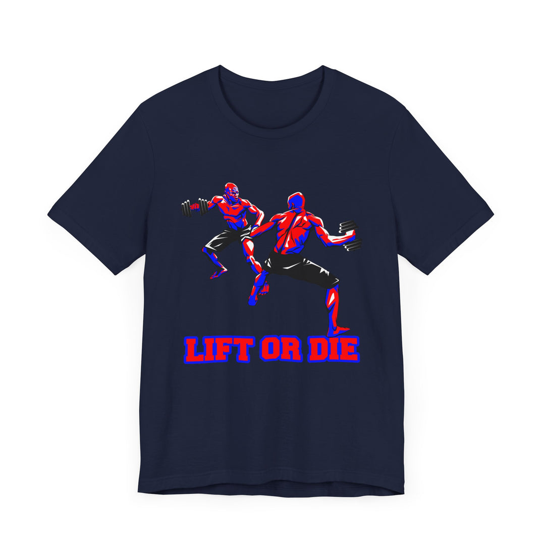 CG RED BLUE MAN VS MAN /LIFT OR DIE