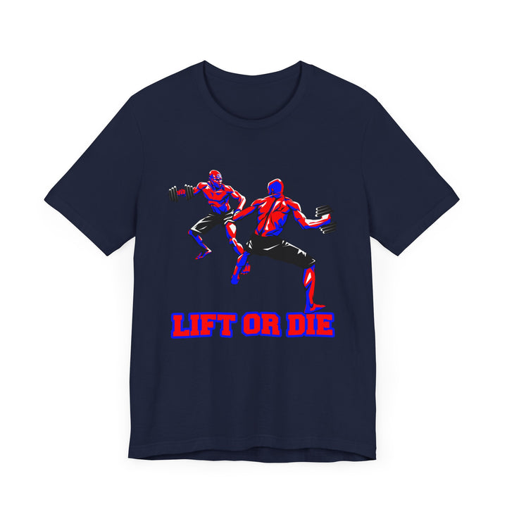 CG RED BLUE MAN VS MAN /LIFT OR DIE