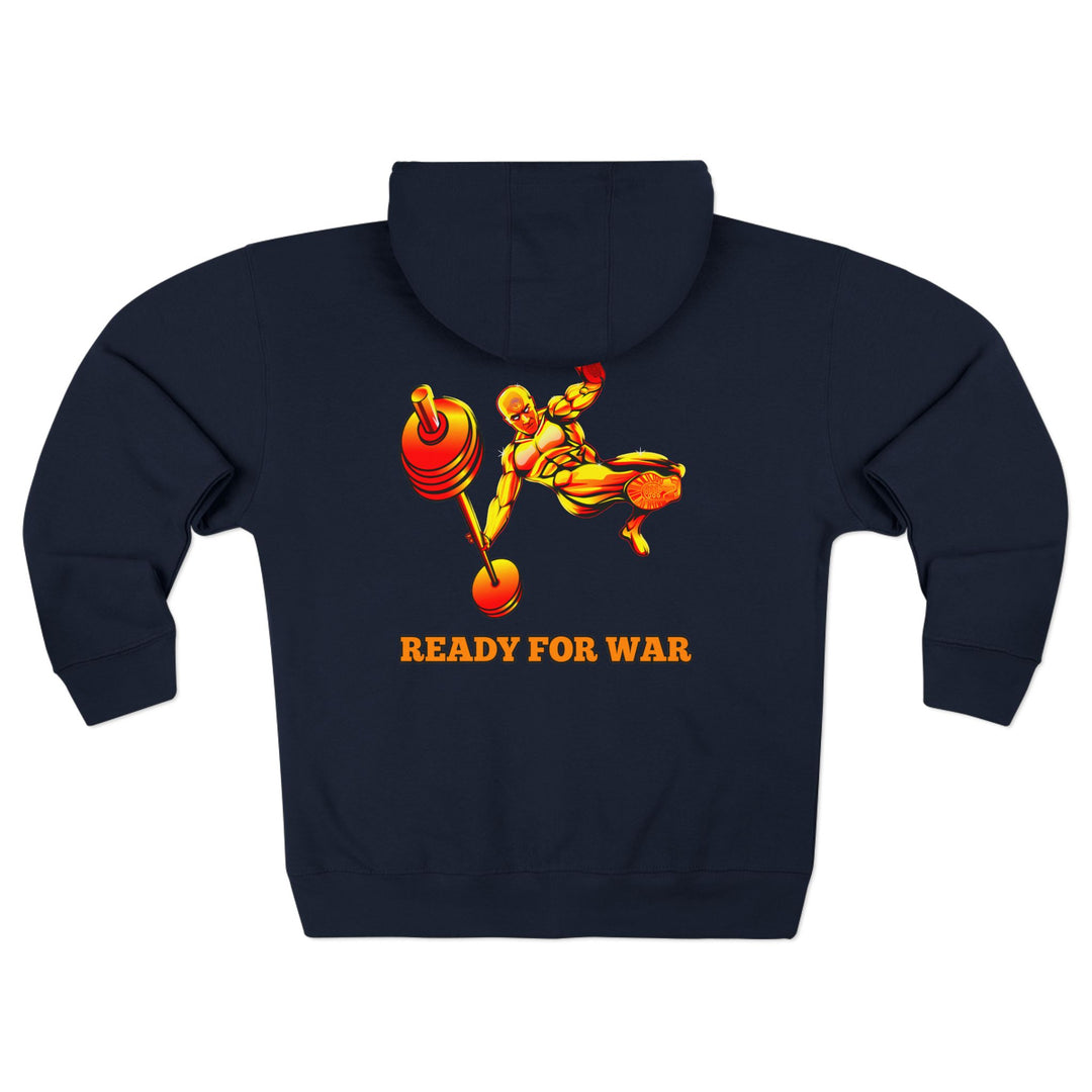 CG MAC JUMP GOLD RED /READY FOR WAR ZIP UP