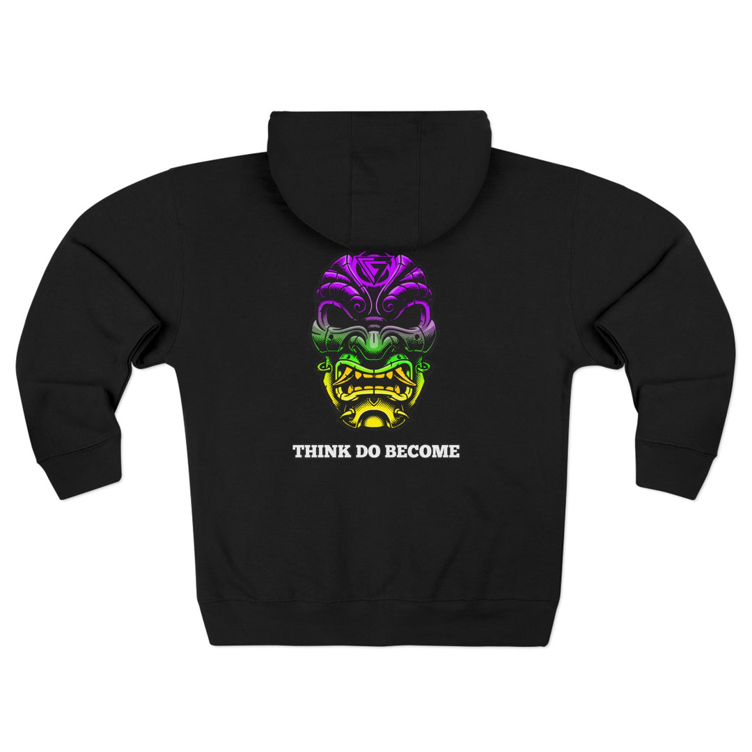 SAMURAI MAC YELLOW GREEN PURPLE /THINK DO BECOME ZIP UP