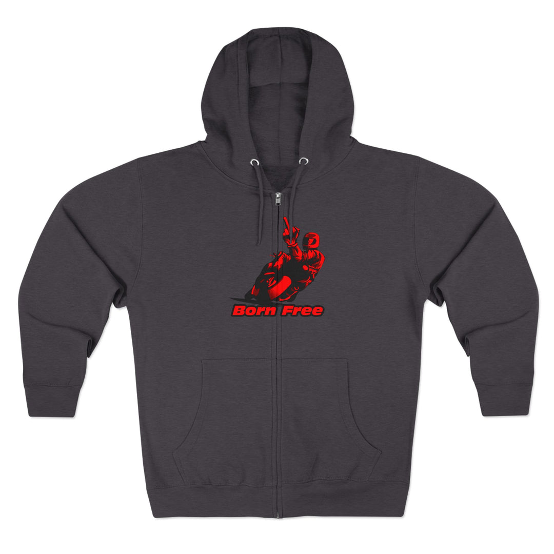 CG EZ RIDER  RED BLACK/AMERICAN SAVAGE ZIP UP