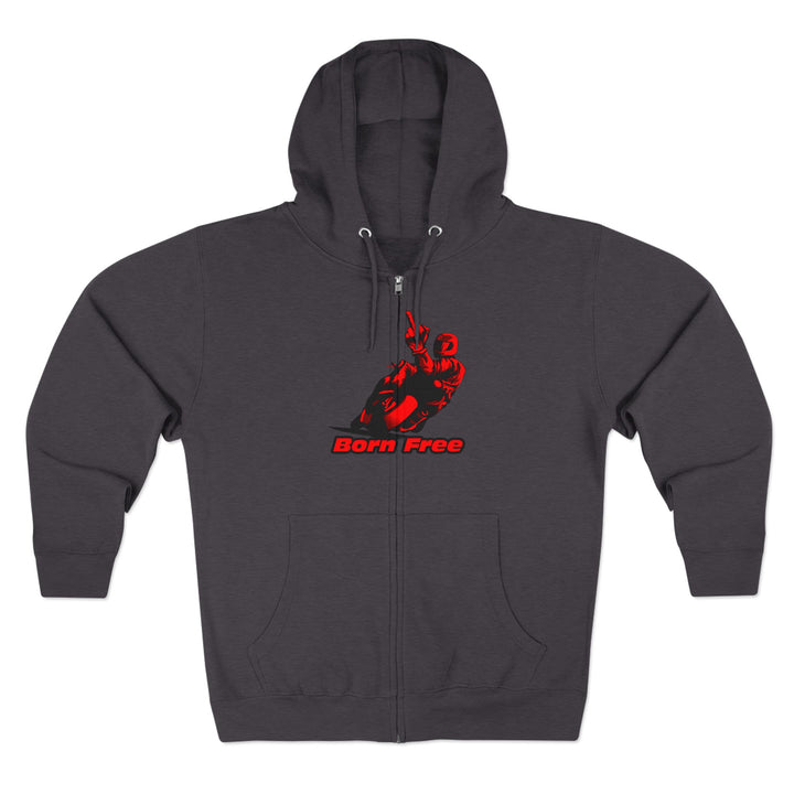 CG EZ RIDER  RED BLACK/AMERICAN SAVAGE ZIP UP
