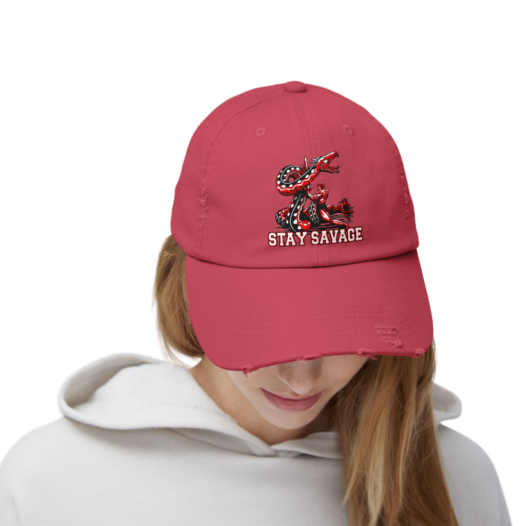 CG MASTER SLAYER RED BLK WHITE/STAY SAVAGE CAP