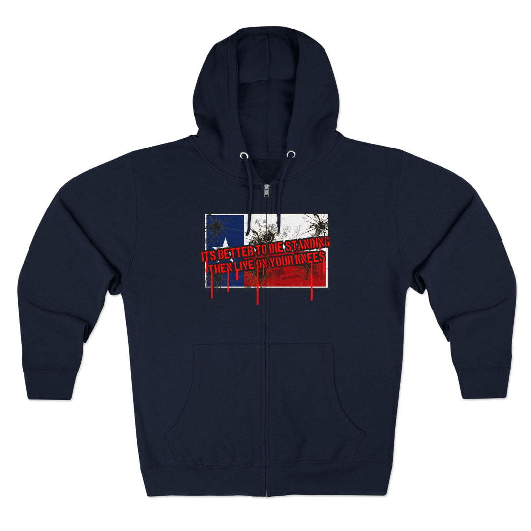 CG ANGRY DOG LONE STAR TEXAS STYLE /LIFT OR DIE ZIP UP