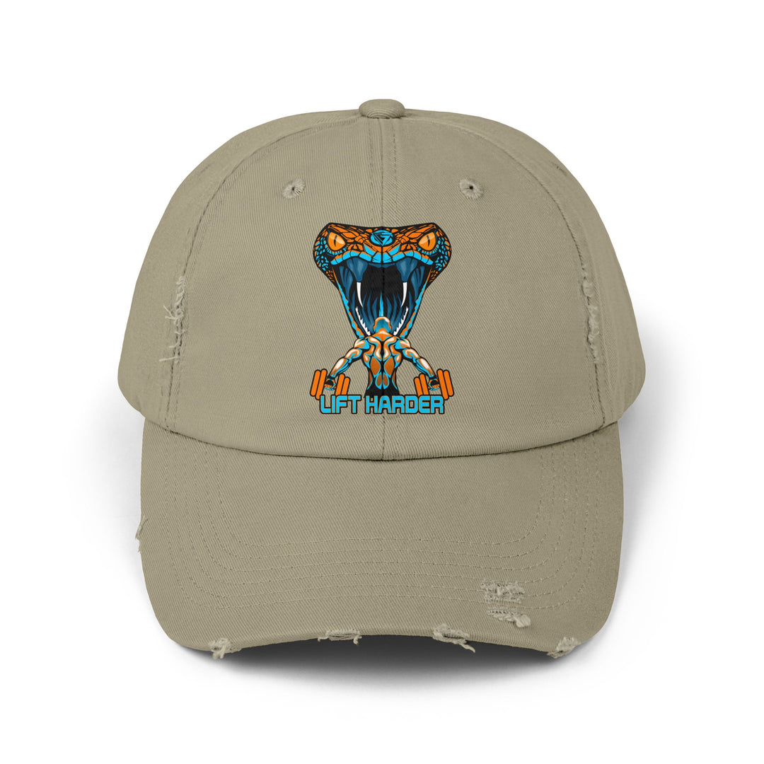 MAN VS VIPER ORANGE AQUA/LIFT HARDER CAP