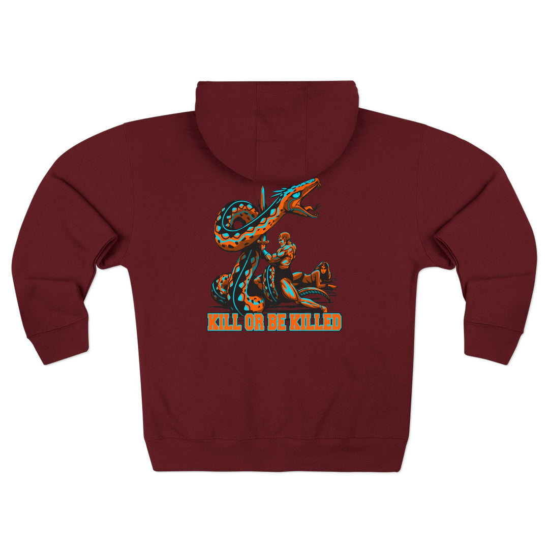 CG SERPENT SLAYER MIAMI COLORS /KILL OR BE KILLED ZIP UP