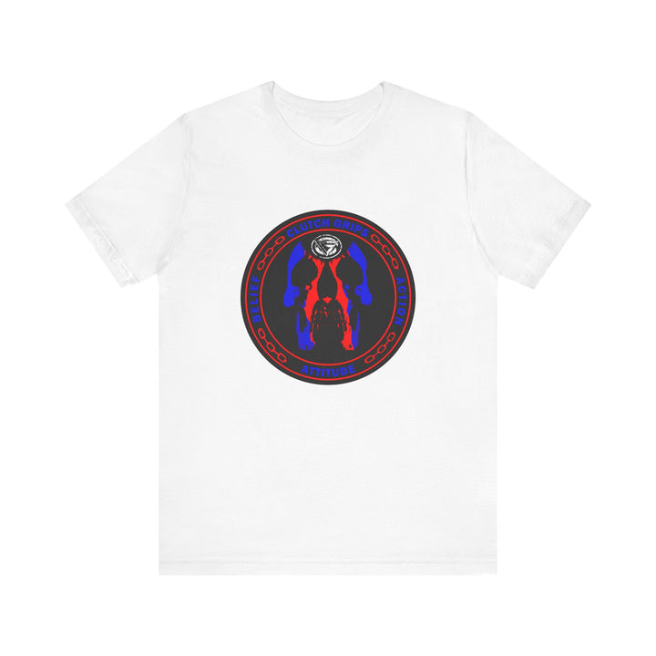 CG LOGO SKULL RED BLUE