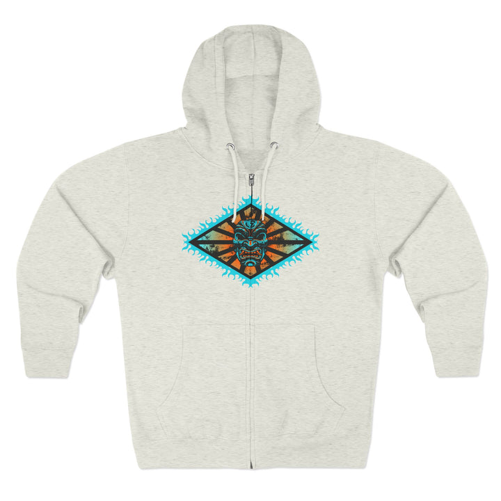 CG MAC JUMP BLUE ORANGE AQUA FADE /BELIEF ATTITUDE ACTION ZIP UP