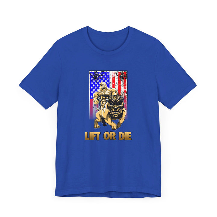 ANGRY DOG SAND AMERICAN FLAG/LIFT OR DIE