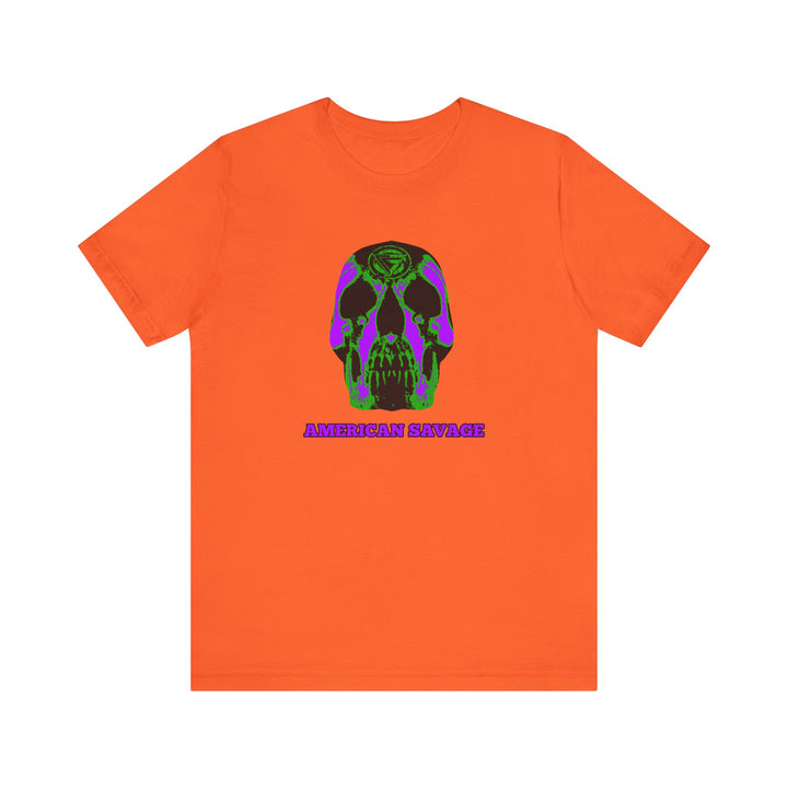 SKULLATOR PURPLE GREEN  /AMERICAN SAVAGE