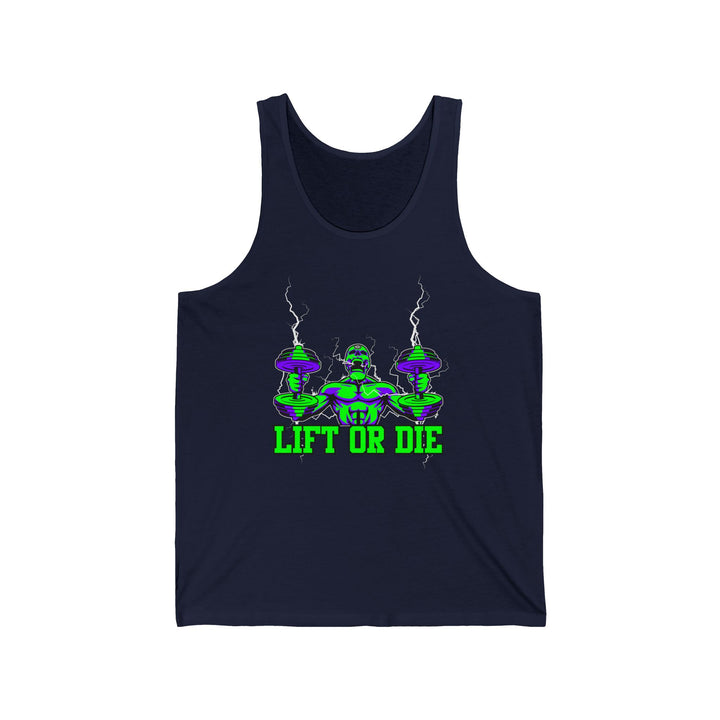 RIDE THE LIGHTNING PURPLE GREEN /LIFT OR DIE