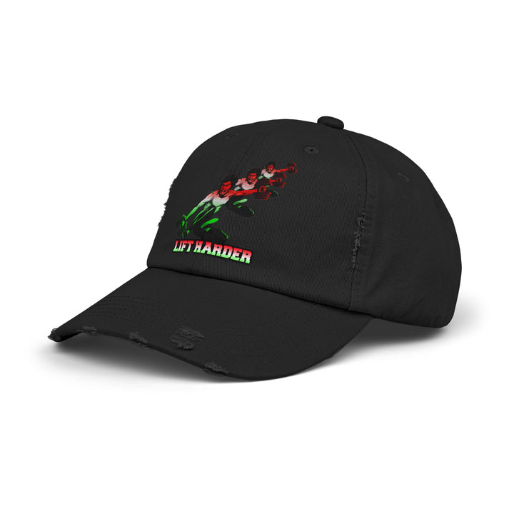 MAC LEE RED WHITE GREEN FADE LIFT KICK /LIFT HARDER CAP