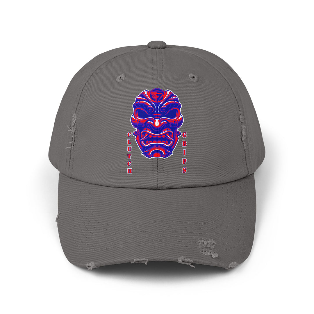 CG SAMURAI MASK RED BLUE CAP