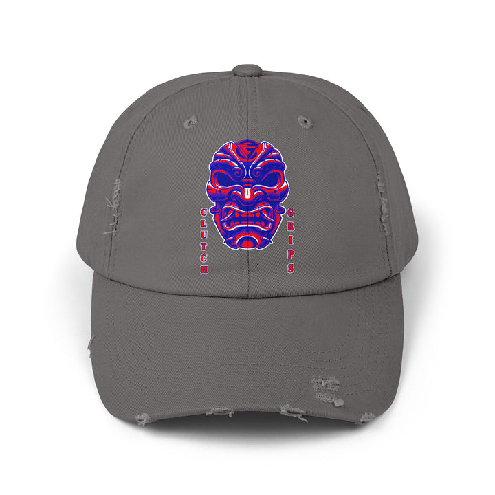 CG SAMURAI MASK RED BLUE CAP