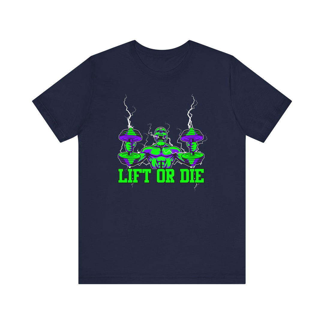 RIDE THE LIGHTNING PURPLE GREEN /LIFT OR DIE
