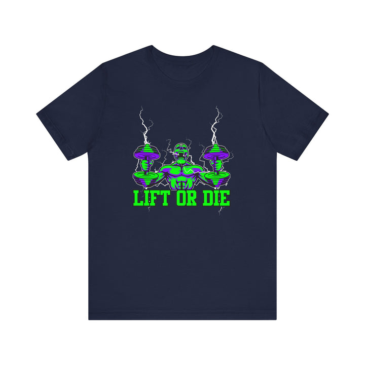 RIDE THE LIGHTNING PURPLE GREEN /LIFT OR DIE