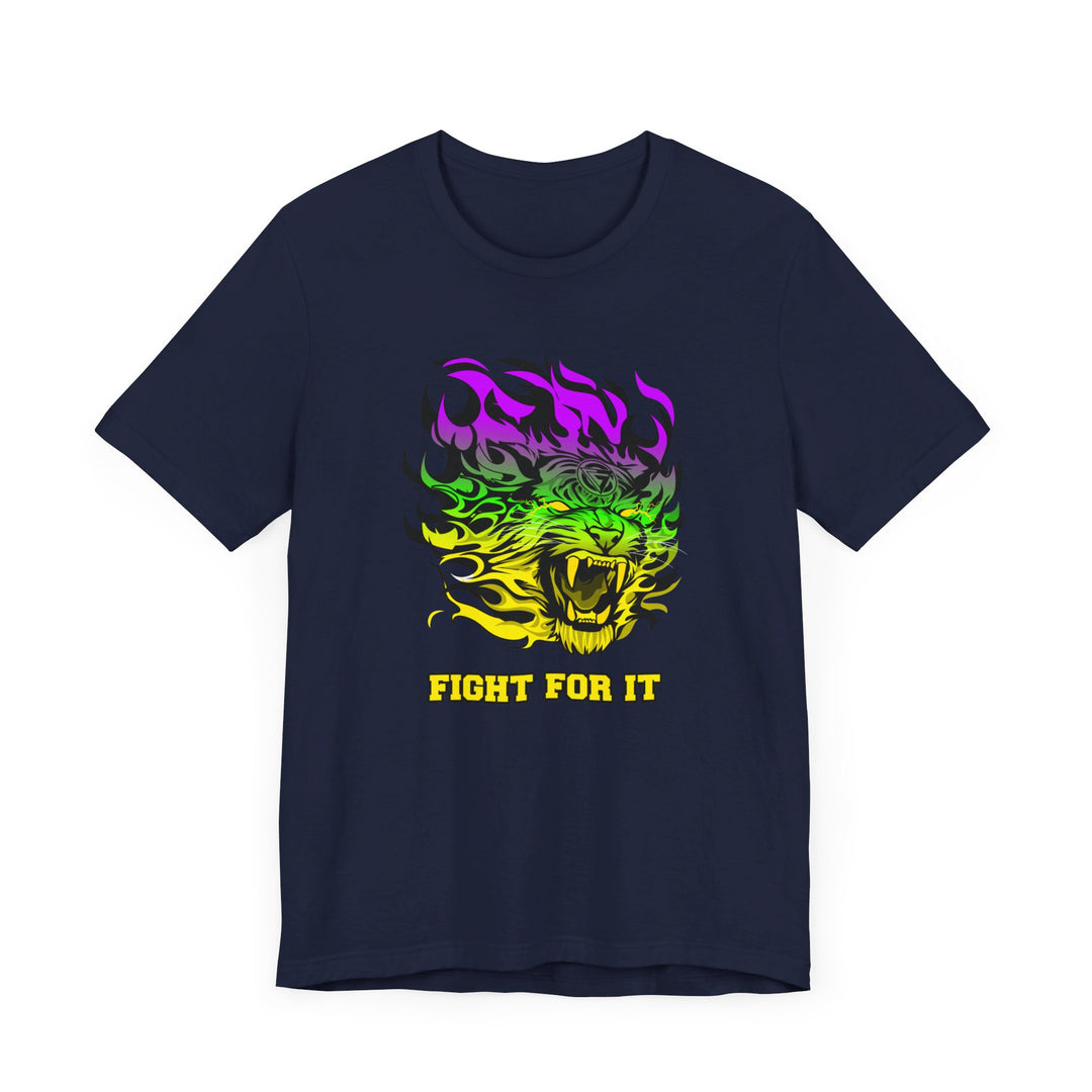TIGER FLAME YELLOW GREEN PURPLE /FIGHT FOR IT