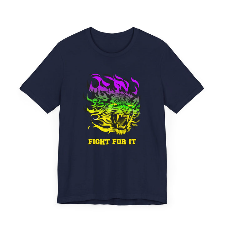 TIGER FLAME YELLOW GREEN PURPLE /FIGHT FOR IT