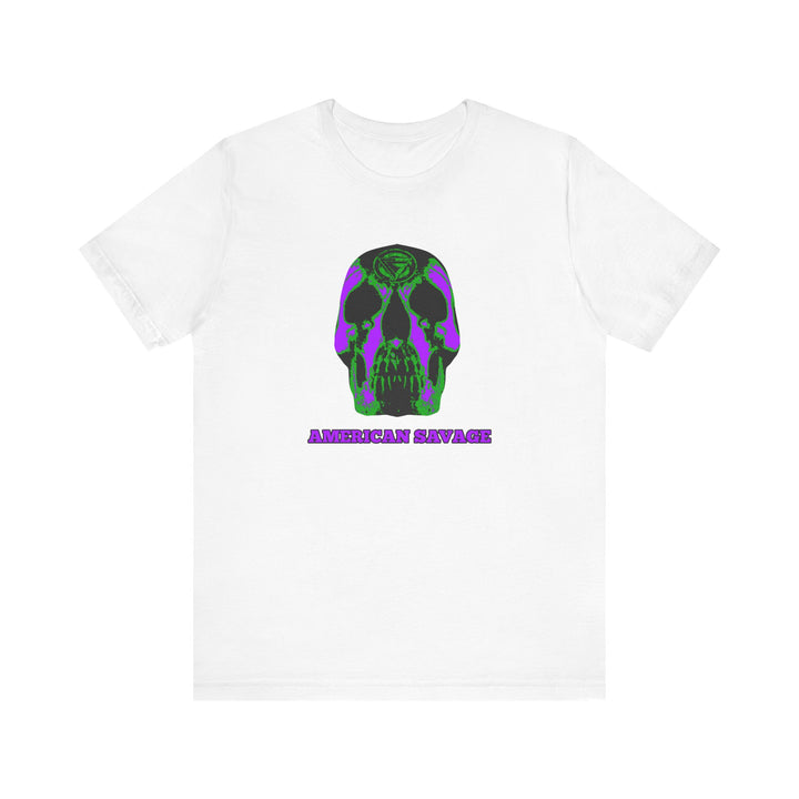 SKULLATOR PURPLE GREEN  /AMERICAN SAVAGE