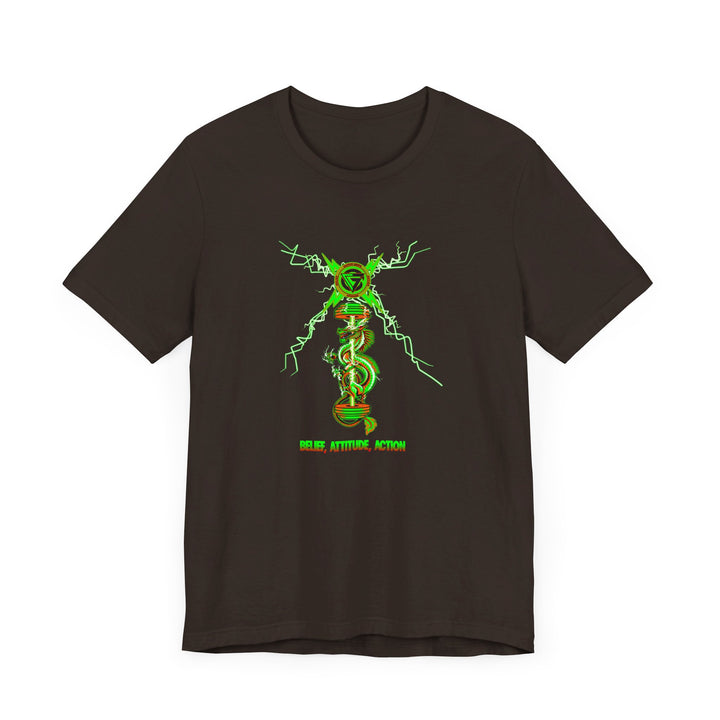 BARBELL DRAGON GREEN ORANGE