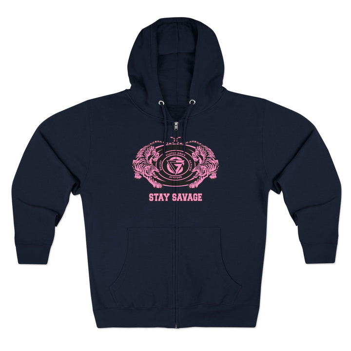 CG TIGER VS TIGER PINK/STAY SAVAGE ZIP UP