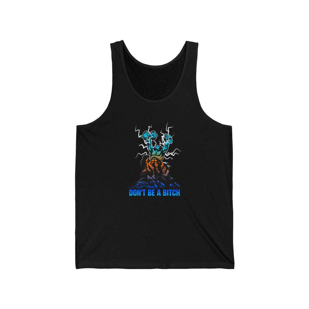 CG CONFIDENCE MAN   BLUE ORANGE AQUA FADE /DONT BE A BITCH