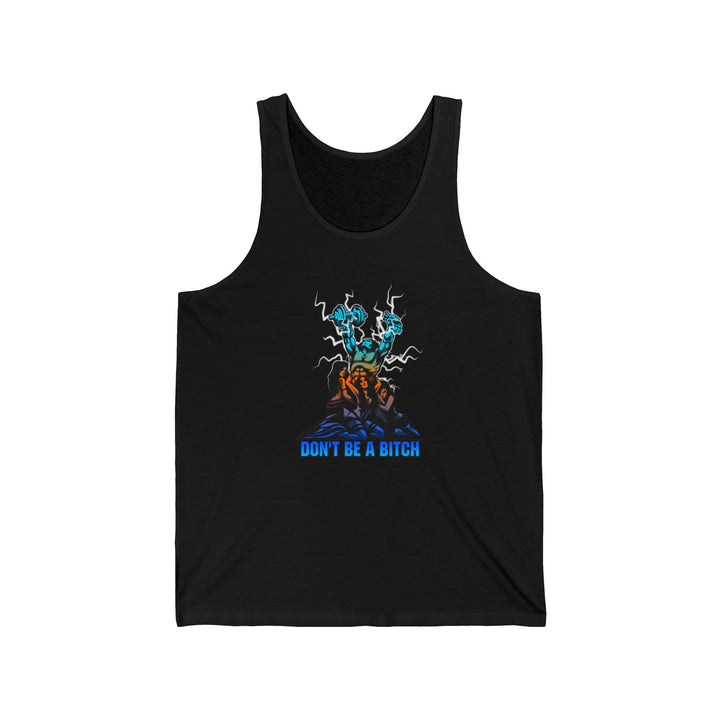 CG CONFIDENCE MAN   BLUE ORANGE AQUA FADE /DONT BE A BITCH