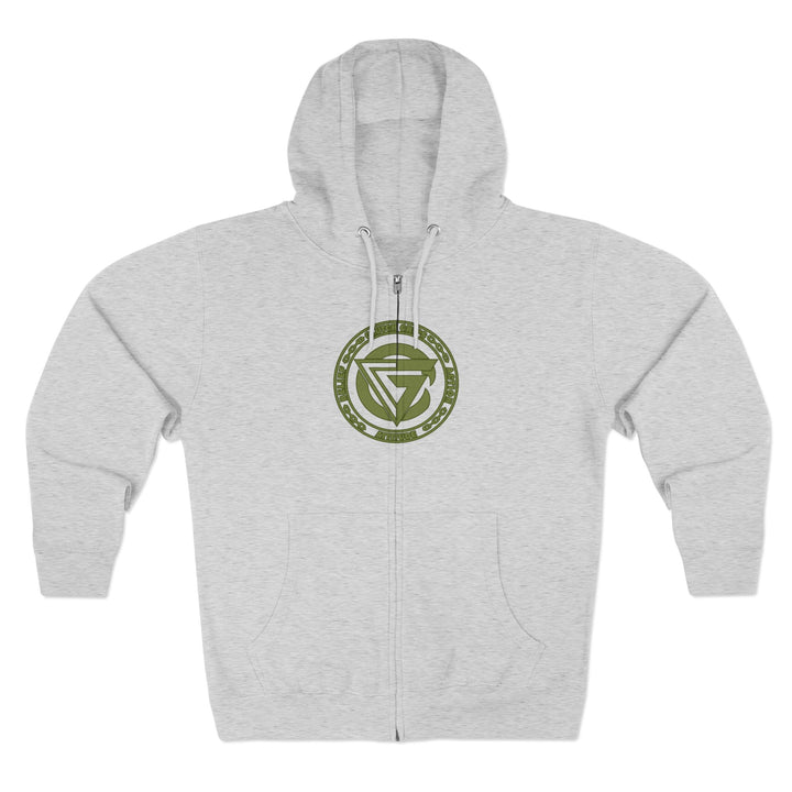 MAC VS SNAKE DESERT SAND GREEN /LIFT OR DIE ZIP UP
