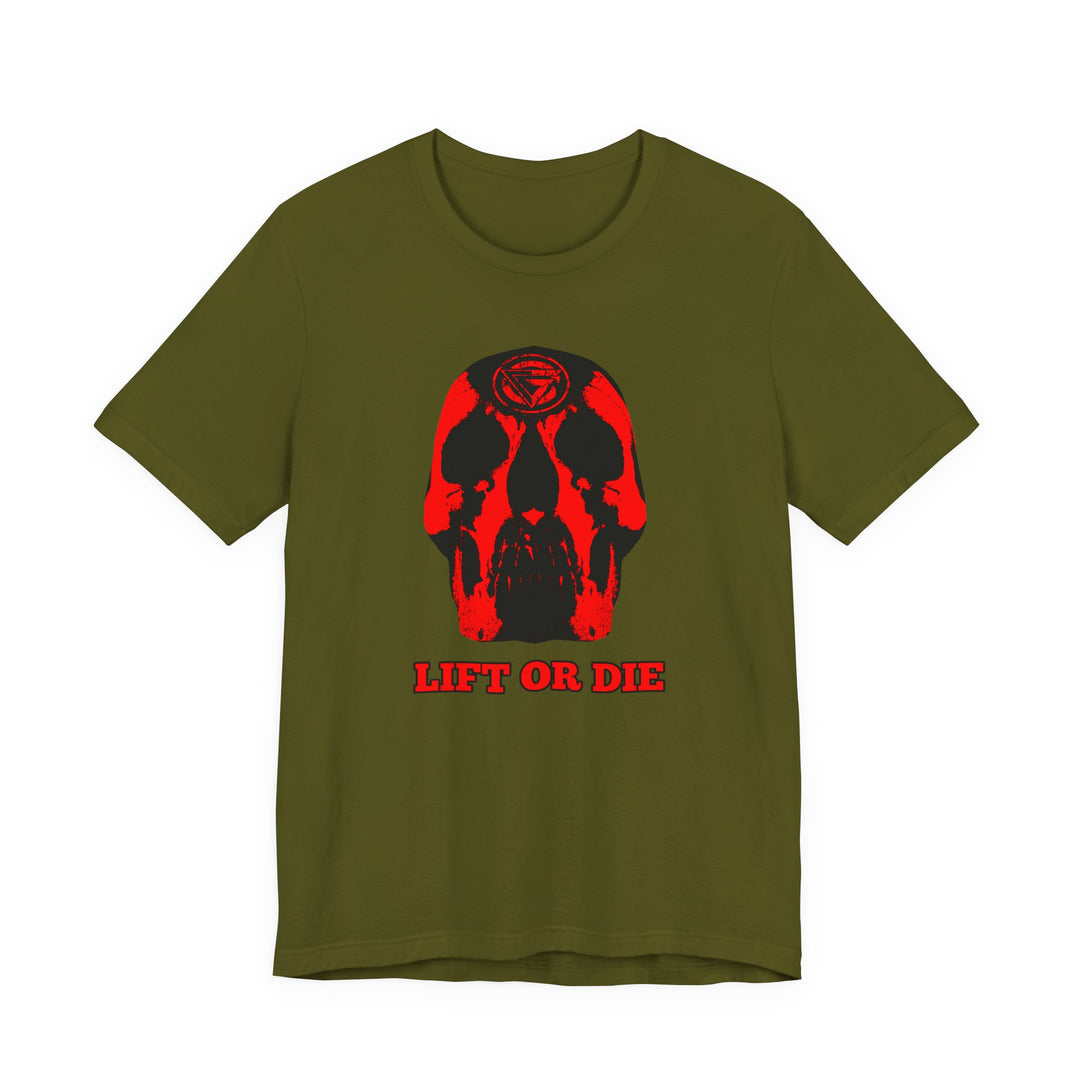 SKULLATOR RED BLACK /LIFT OR DIE