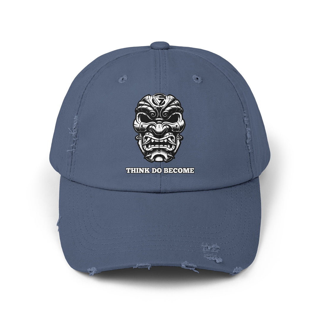 CG SAMURAI MASK WHITE BLACK /THINK DO BECOME CAP